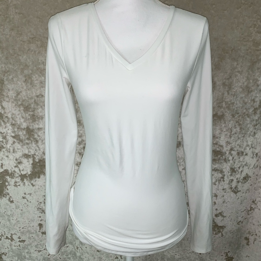 White Long Sleeve Shirt